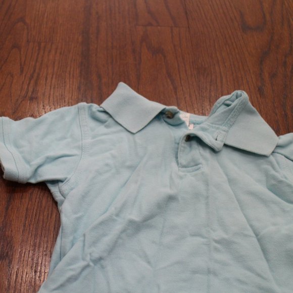 LIKE NEW LT BLUE TEE SHIRT SZ 4 (KIDS) 100% COTTON - Picture 3 of 6